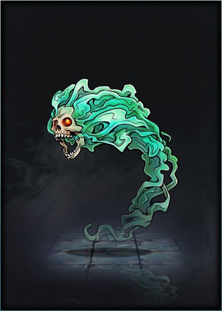 Пылающий череп ДНД