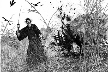 Миямото Мусаси Самурай аниме Бродяга