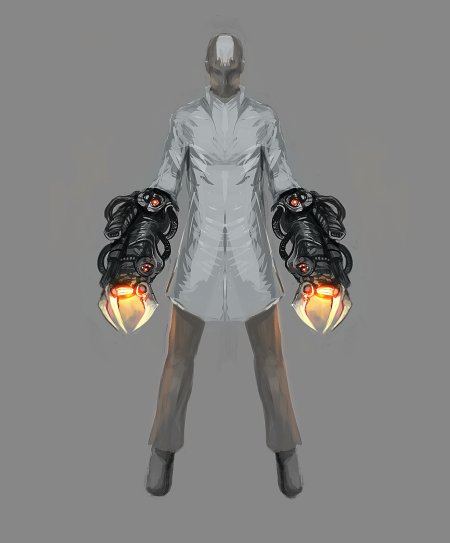 Боевые перчатки концепт