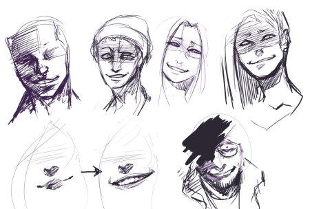 Злодейская улыбка референс