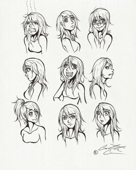 Эмоции Наброски