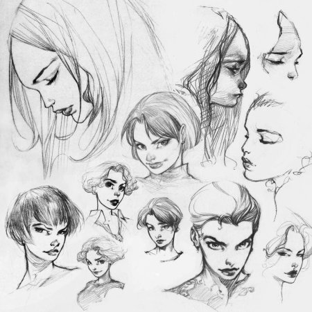 Эмоции зарисовки