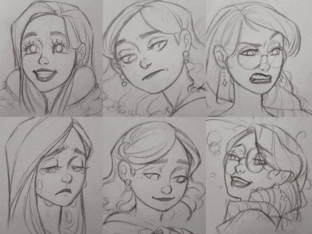 Эмоции рисунок карандашом