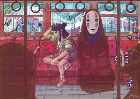 Хаяо Миядзаки Унесенные призраками Каонаси