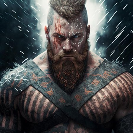 Викинг портрет