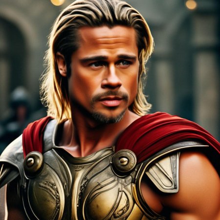 Брэд питт в роли ахиллеса