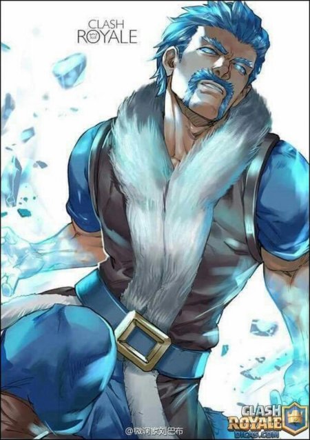 Ледяной Колдун клеш рояль арт