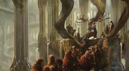 Хоббит дворец Трандуила