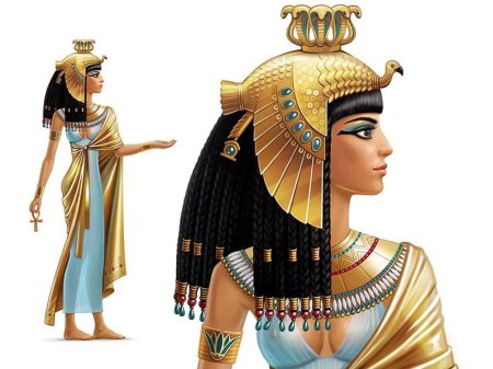 Клеопатра царицы древнего Египта