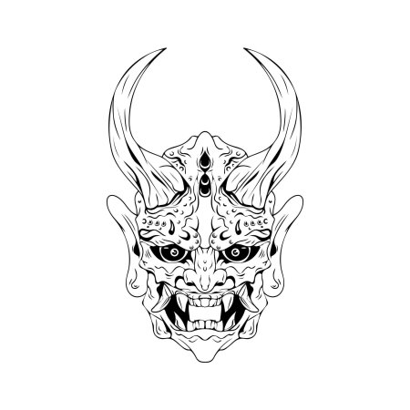 Дьявол рисунок