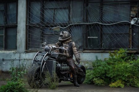 Мотоцикл Урал для зомби апокалипсиса