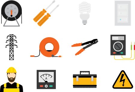 Пиктограмма электрика