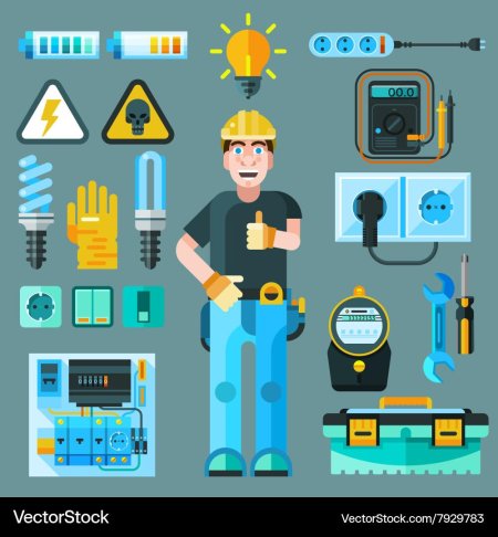 Рисунок электрика