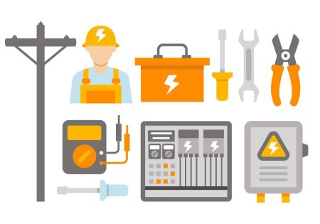 Электромонтажные работы иконка