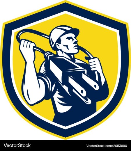 Эмблема электрика