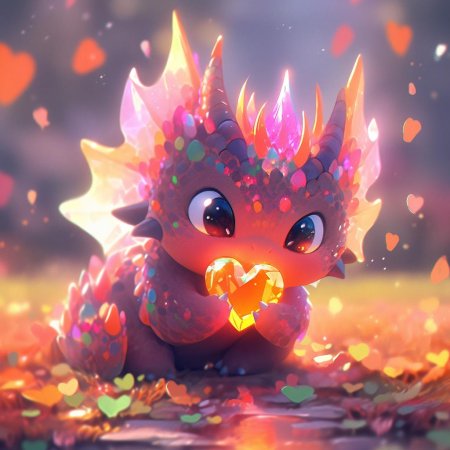 Няшные дракончики на аватарку