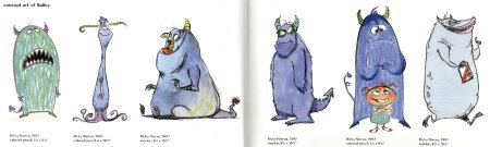 Корпорация монстров концепт арт