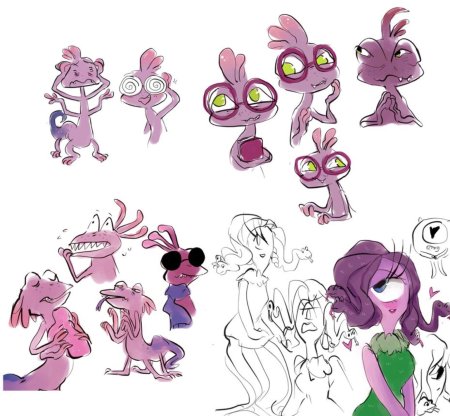 Корпорация монстров Рэндалл Боггс арт