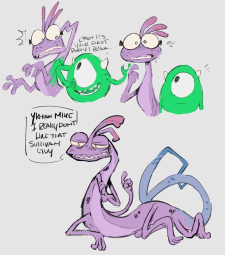 Корпорация монстров Рэндалл Боггс