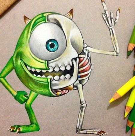 Майк Вазовский скелет