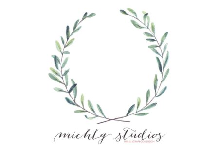 Венок акварель