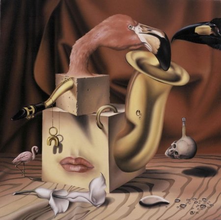 Сюрреалист Андрей Горенков картины