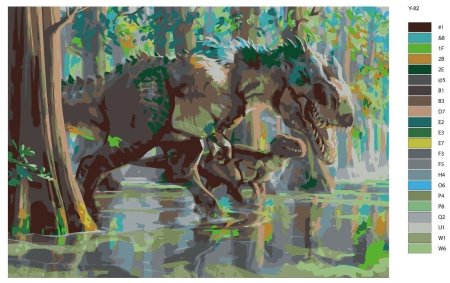 Аллозавр арт