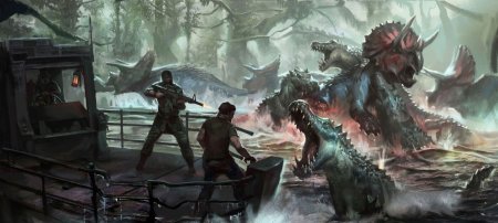 Парк Юрского периода 4 концепт арт