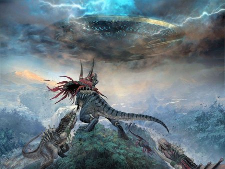 Динозавры арт