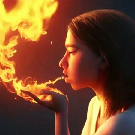Фотосессия с огнем