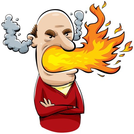 Человек в огне