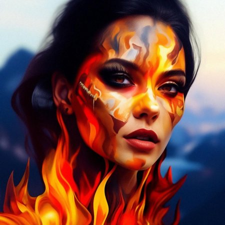 Лица девушки