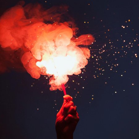 Дым фейерверк