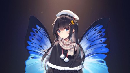 Бабочка аниме