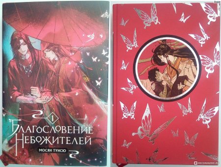 Благословение небожителей 1 том обложка