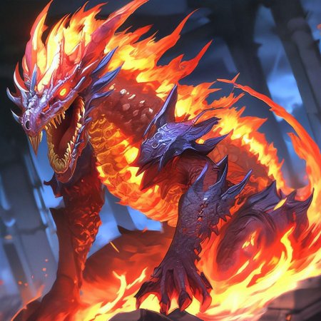 Вулканический дракон