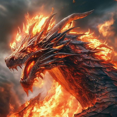 Пламенный дракон
