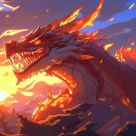 Арт дракона