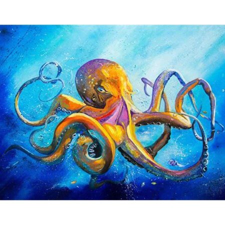Осьминог арт