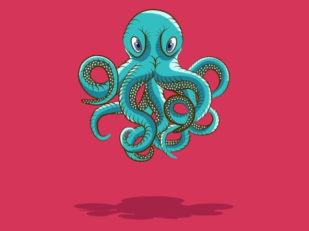 Осьминог арт