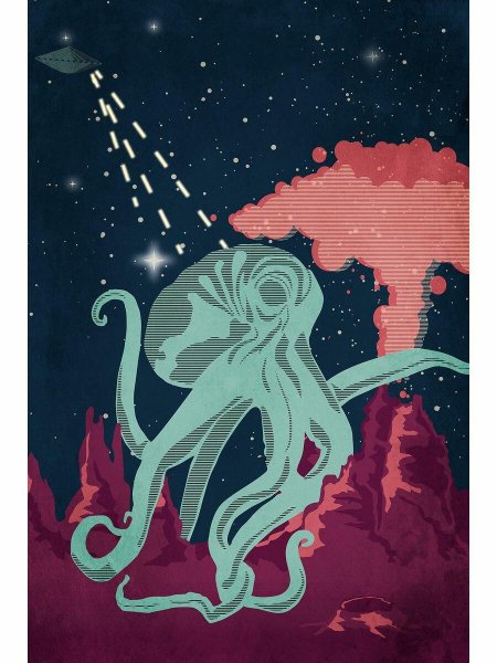 Космический осьминог