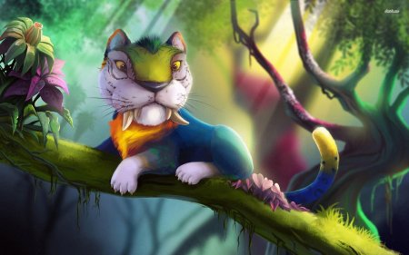 Семейка Крудс тигр