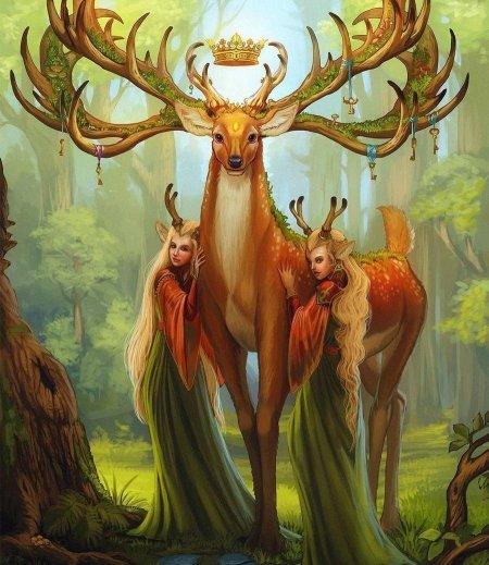 Эйктюрнир олень