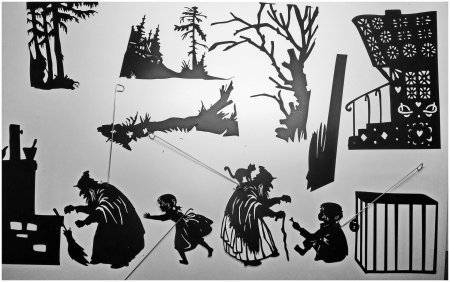 Гензель и Гретель театр теней