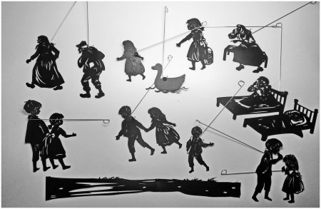 Гензель и Гретель театр теней