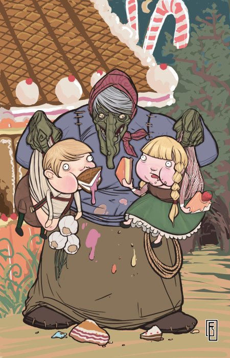 Гензель и Гретель ведьма сказка