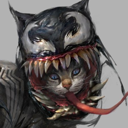 Кот Веном Марвел