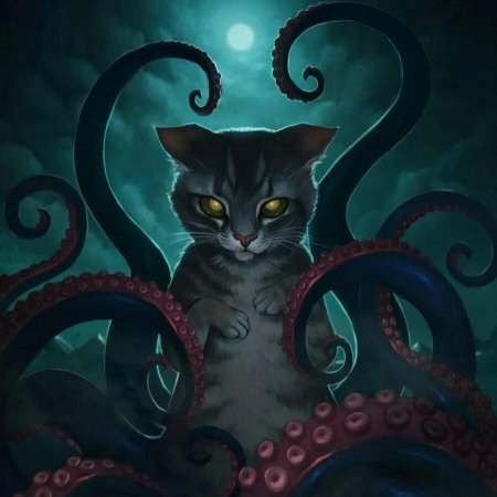 Лавкрафт с котом