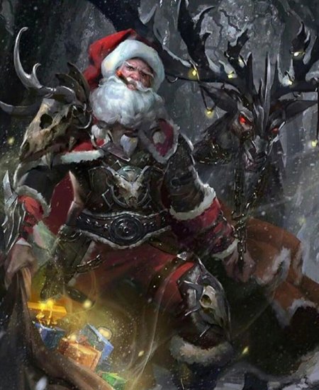 Дед Мороз арт