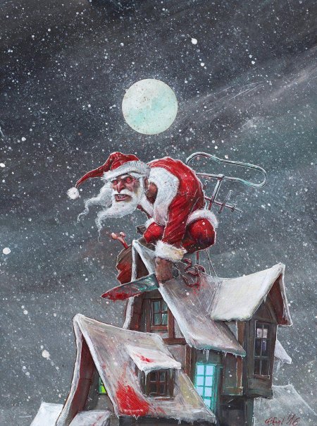 Санта Клаус арт